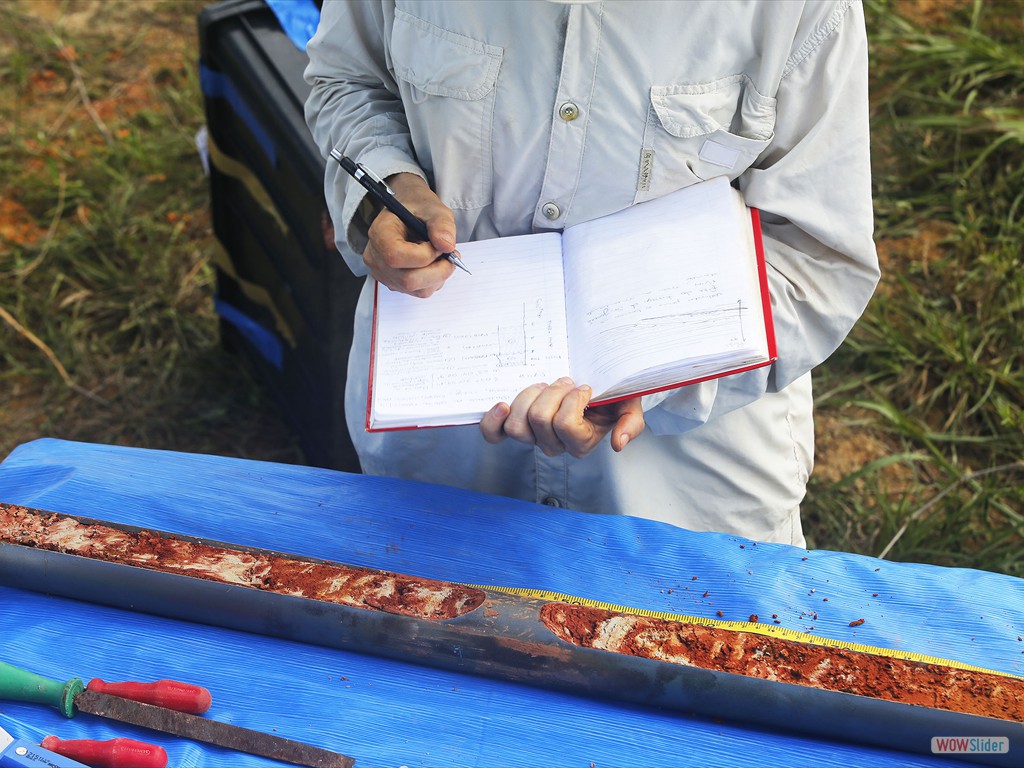 GEOBIAMA- Describing geological profiles bounds of the Madeira River, southern Amazonia.