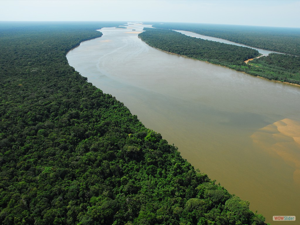 GEOBIAMA- Rio Branco, Roraima. Um rio jovem? Fotografo: Antonio Iaccovazo