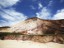 ETECS- Paraba:  A cliff at the Abia beach, with folded deposits of late Pleistocene age, Paraba.