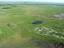 GEOBIAMA- Aerial view of a wetland in process of abandonment and filling-up with sediment in the Viruá megafan, Roraima. Photographer: Antonio Iaccovazo